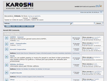 Tablet Screenshot of karoshi.auic.es